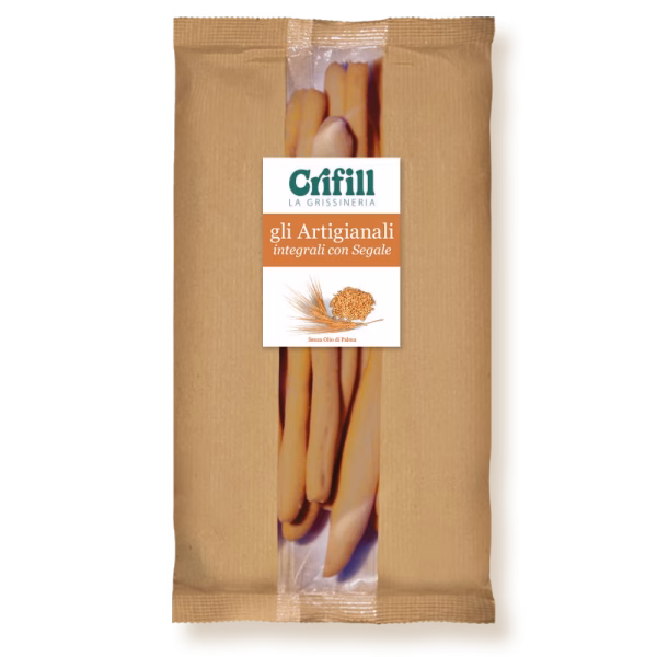 Grissini Artigianali integrali con Segale